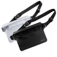 Waterproof Pouch 2 Pack with Waist Strap